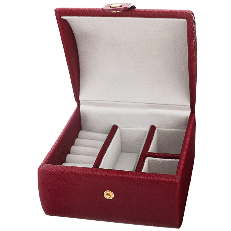 Stührling Crimson Charm Watch & Jewelry Case
