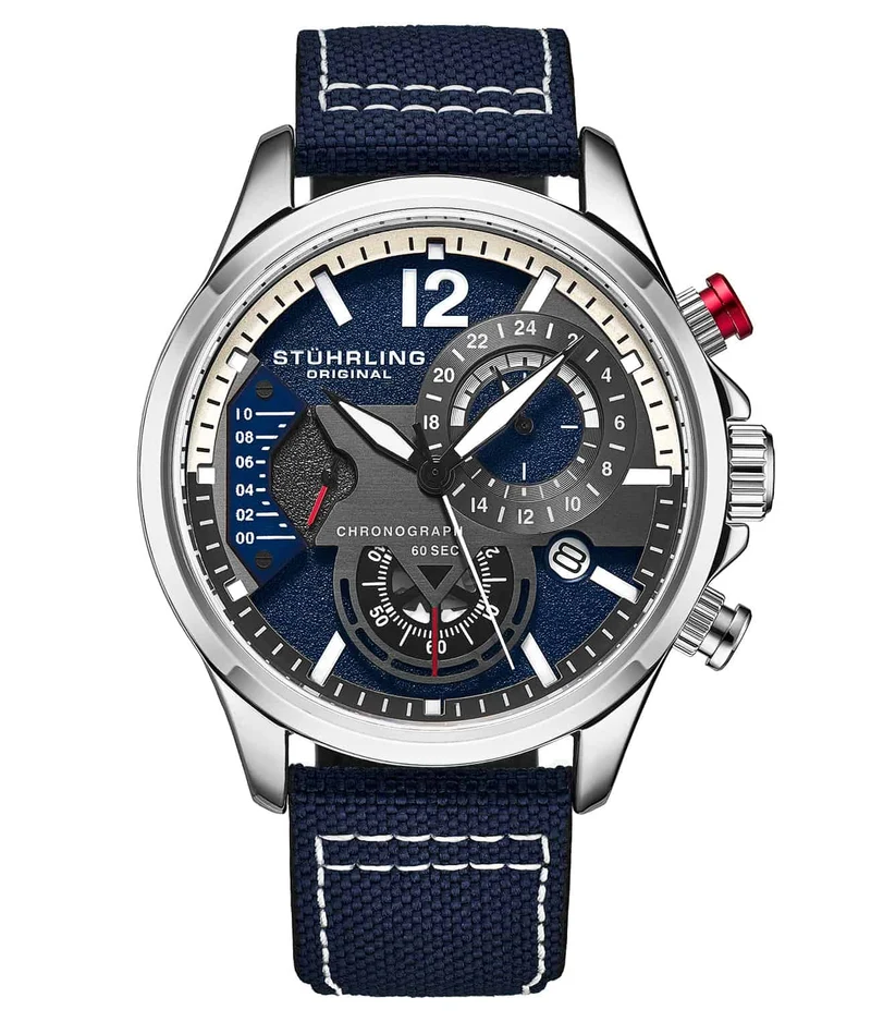 Stührling Cordura 4029 Quartz 45mm Aviator