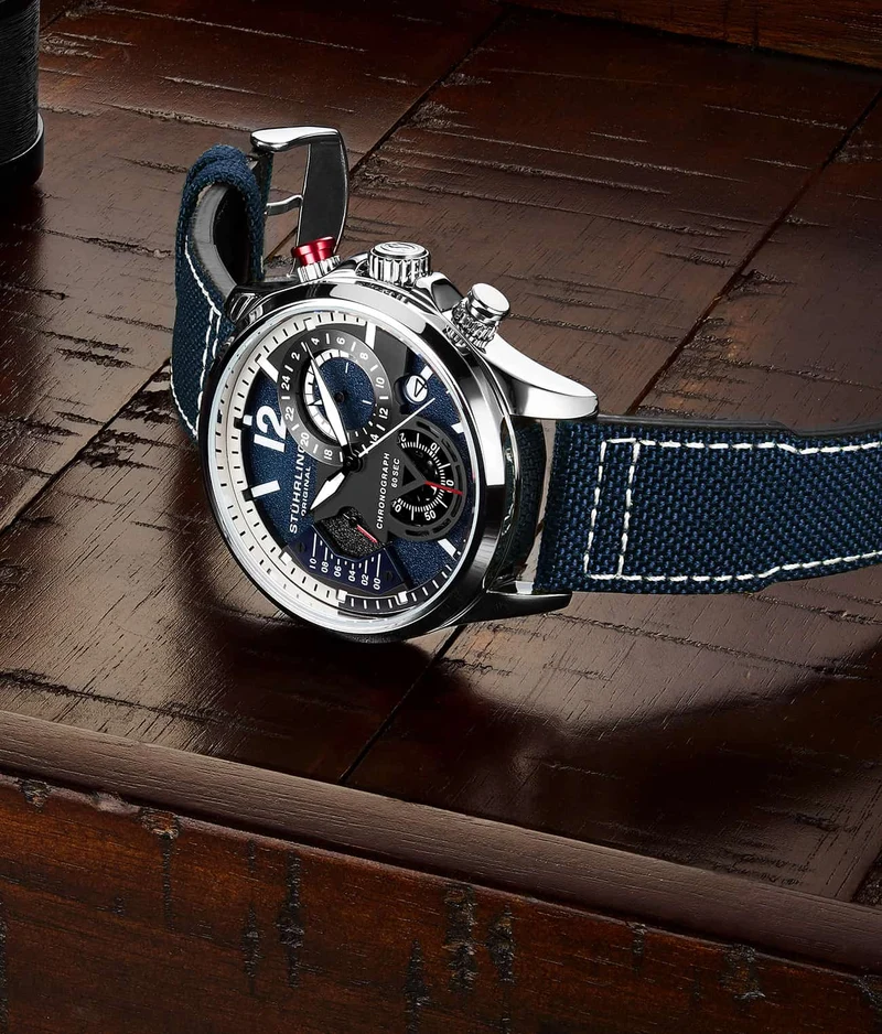 Stührling Cordura 4029 Quartz 45mm Aviator