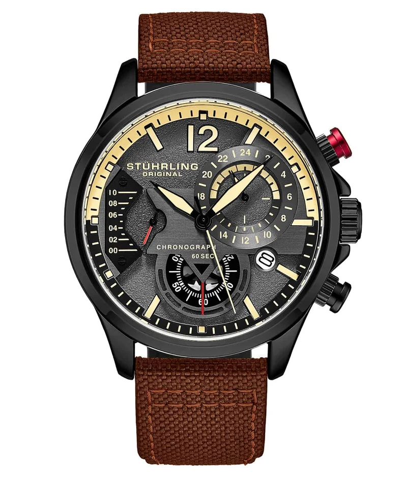 Stührling Cordura 4029 Quartz 45mm Aviator