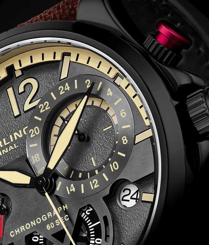 Stührling Cordura 4029 Quartz 45mm Aviator