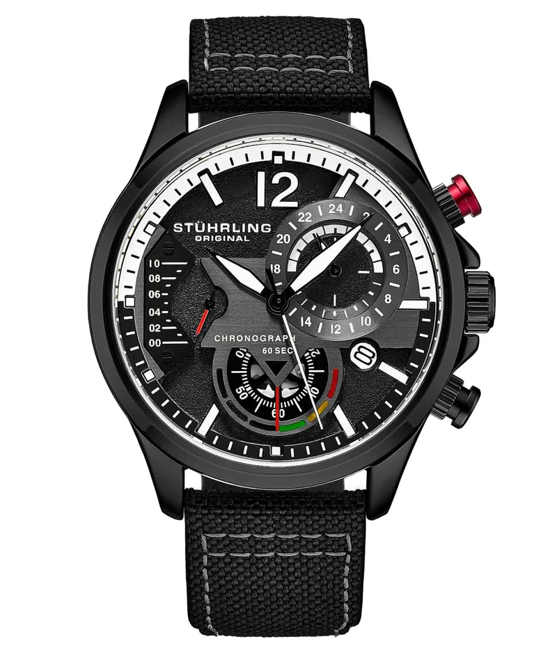 Stührling Cordura 4029 Quartz 45mm Aviator