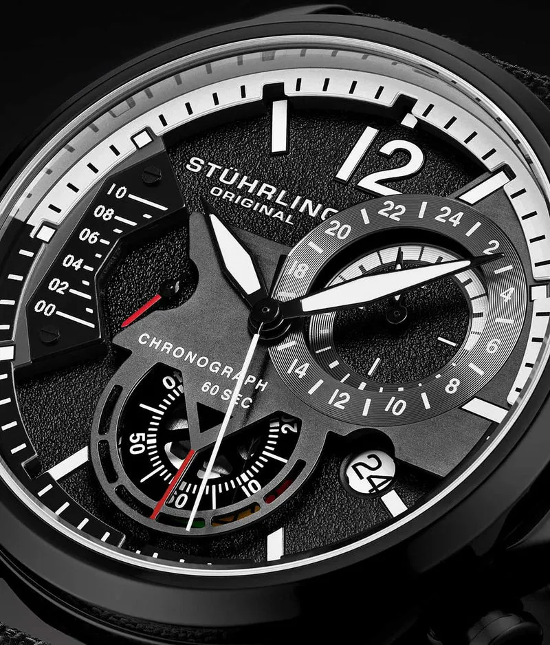 Stührling Cordura 4029 Quartz 45mm Aviator