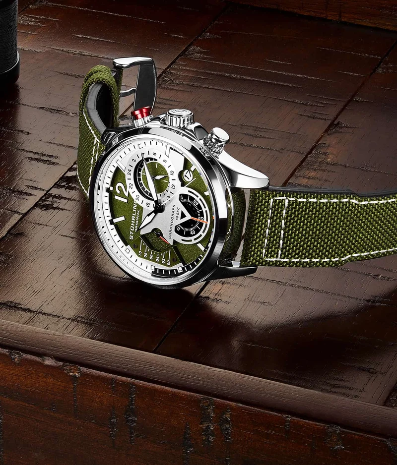 Stührling Cordura 4029 Quartz 45mm Aviator