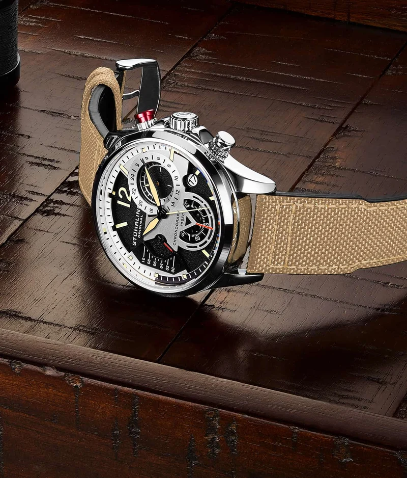 Stührling Cordura 4029 Quartz 45mm Aviator