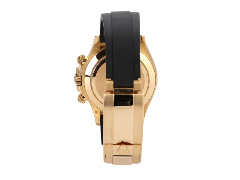 Rolex Daytona 116518LN Gelbgold Oysterflex Champagnerfarben