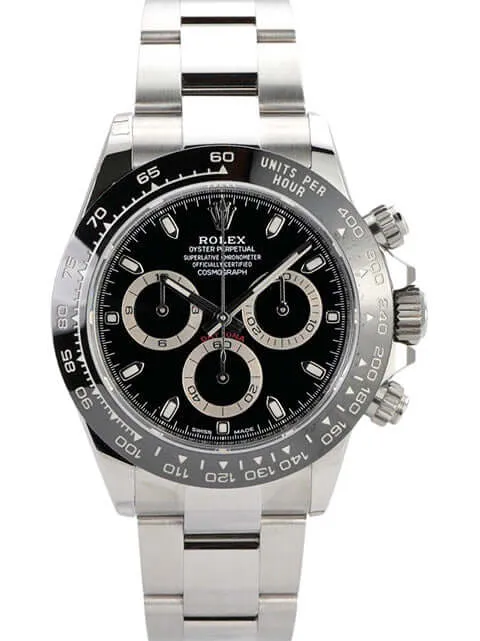 Rolex Daytona Edelstahl 116500LN Schwarz