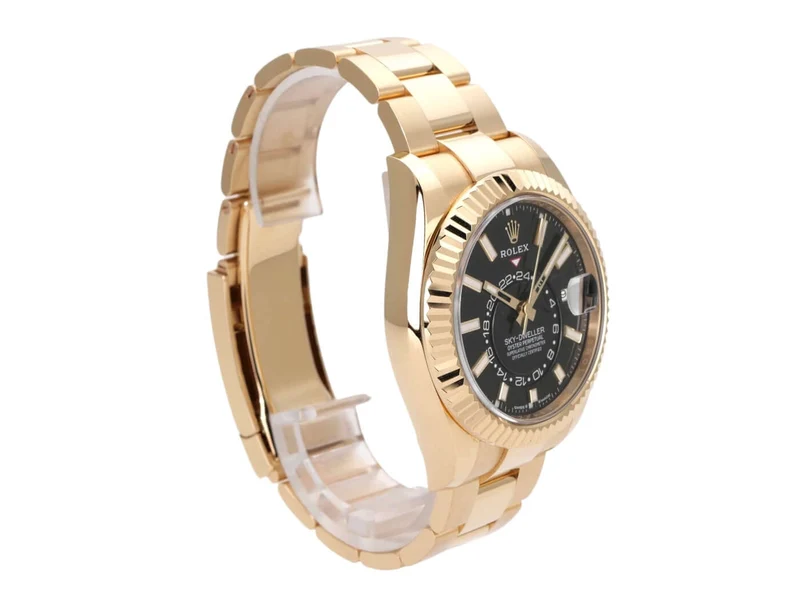 Rolex Sky-Dweller 336938 Gelbgold Schwarz