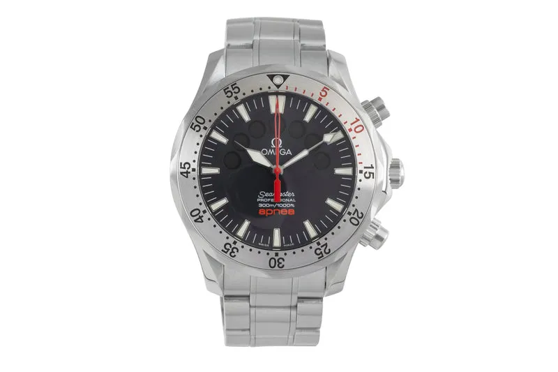 Omega Seamaster chronograph steel automatic men's watch 2595.50.00 [2603381]