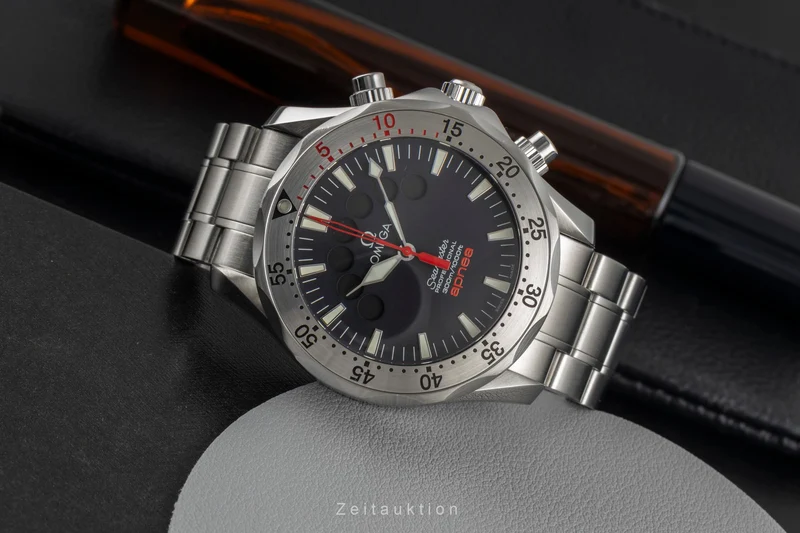 Omega Seamaster chronograph steel automatic men's watch 2595.50.00 [2603381]