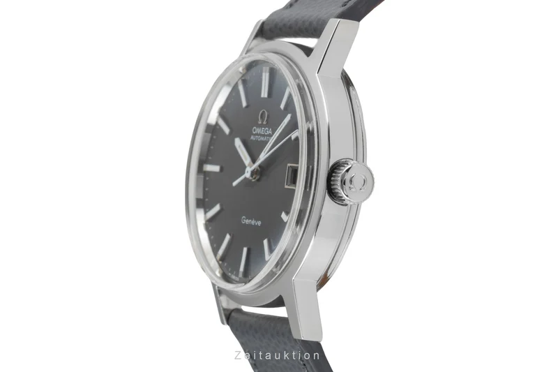 Omega Geneve steel automatic men's watch ST 168.0098,166.098 Vintage [2603591]