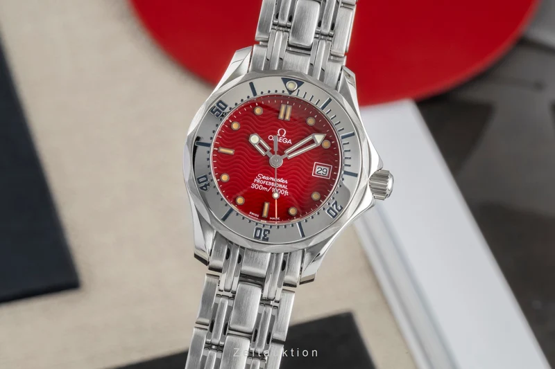 Omega Seamaster steel quartz women's watch 2582.61.00 [2603836]