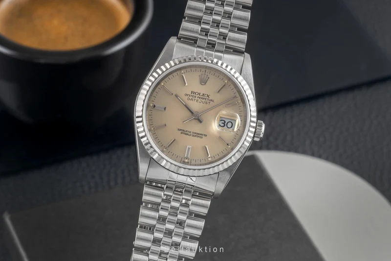 Rolex Datejust steel / gold automatic men's watch 16234 [2603198]