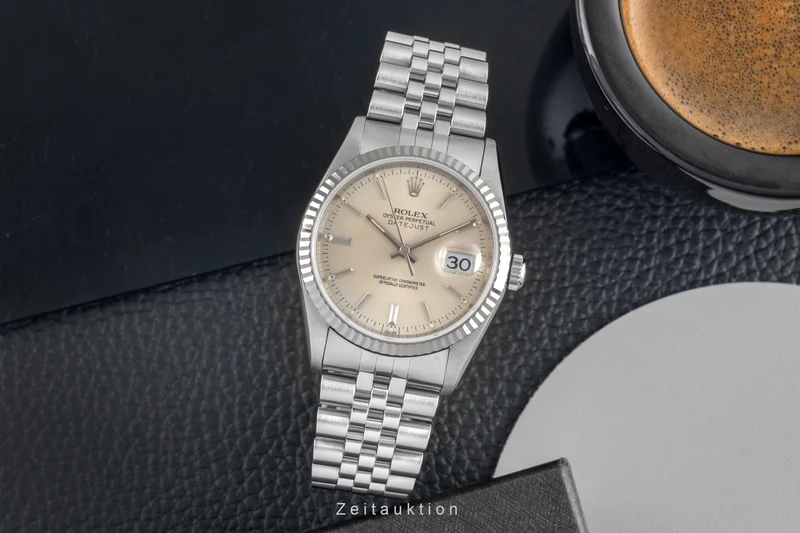 Rolex Datejust steel / gold automatic men's watch 16234 [2603198]