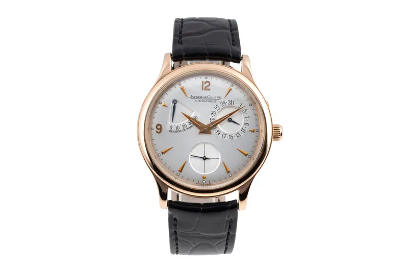 Jaeger LeCoultre Master Control 18 ct red gold automatic men's watch 140.2.93 [2604058]