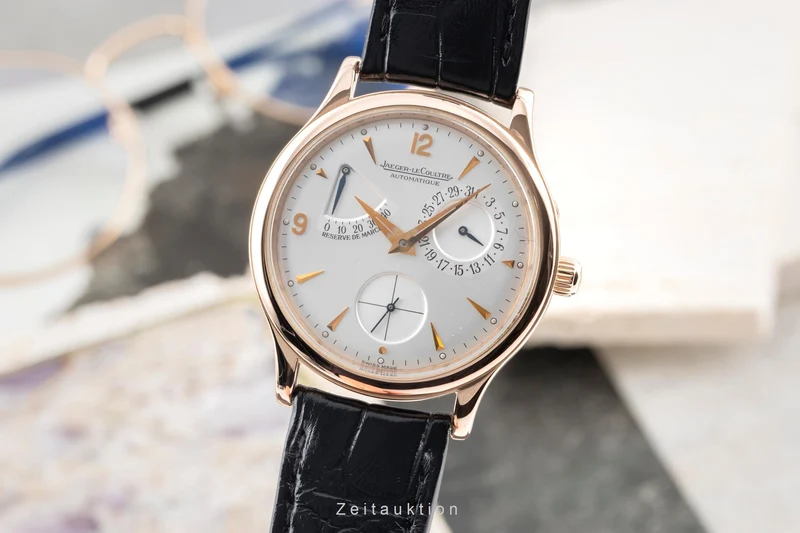 Jaeger LeCoultre Master Control 18 ct red gold automatic men's watch 140.2.93 [2604058]