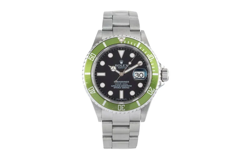 Rolex Submariner steel automatic men's watch 16610T, 16610LV [2603168]