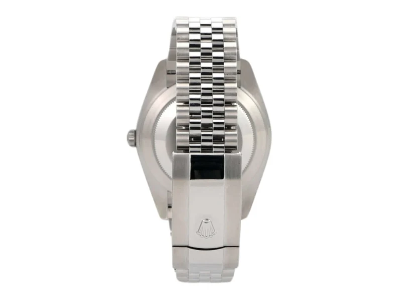 Rolex Datejust 41 Edelstahl Weißgold 126334 Rhodium Jubile-Band