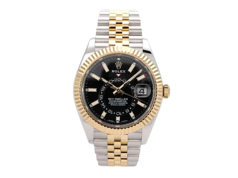 Rolex Sky-Dweller 326933 Schwarz Jubile-Band