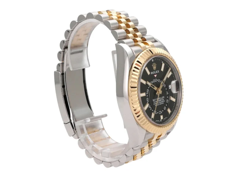 Rolex Sky-Dweller 326933 Schwarz Jubile-Band