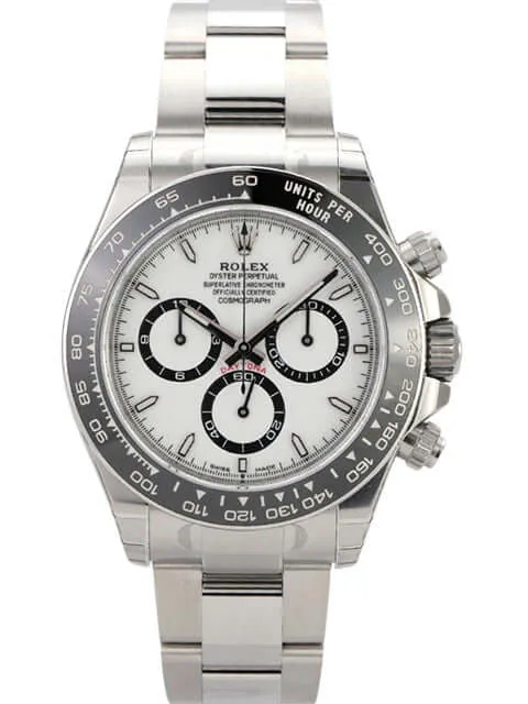 Rolex Daytona Edelstahl 126500LN Weiß