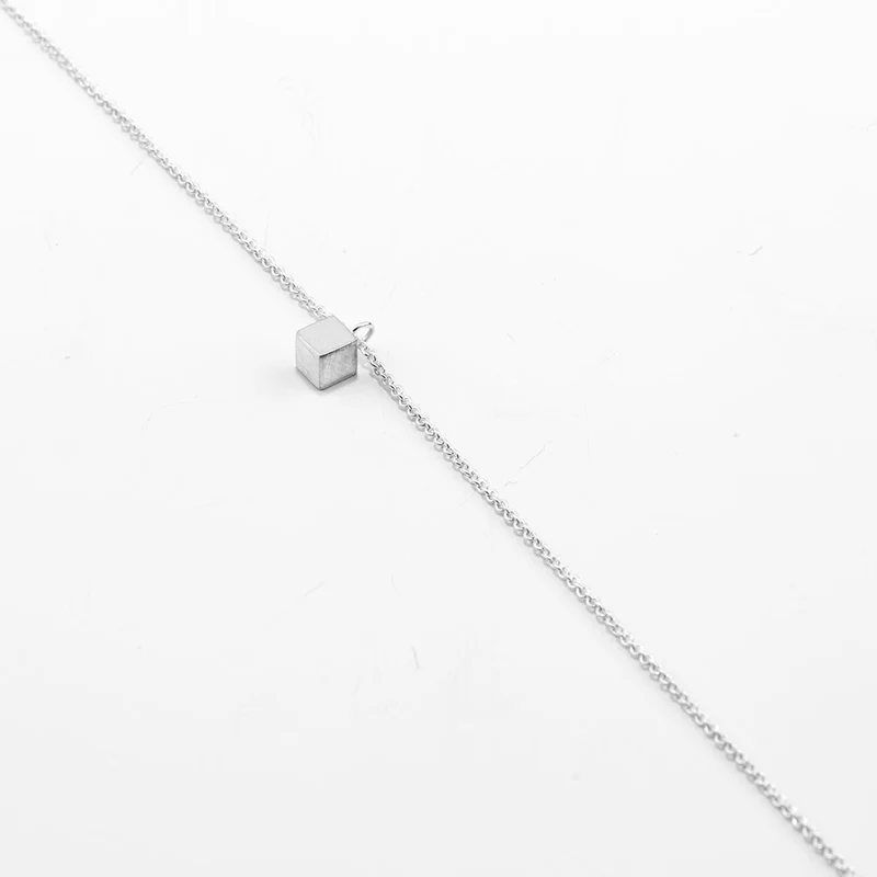 CUBE - 925er Sterling Silber HALSKETTE | Jonathan Radetz