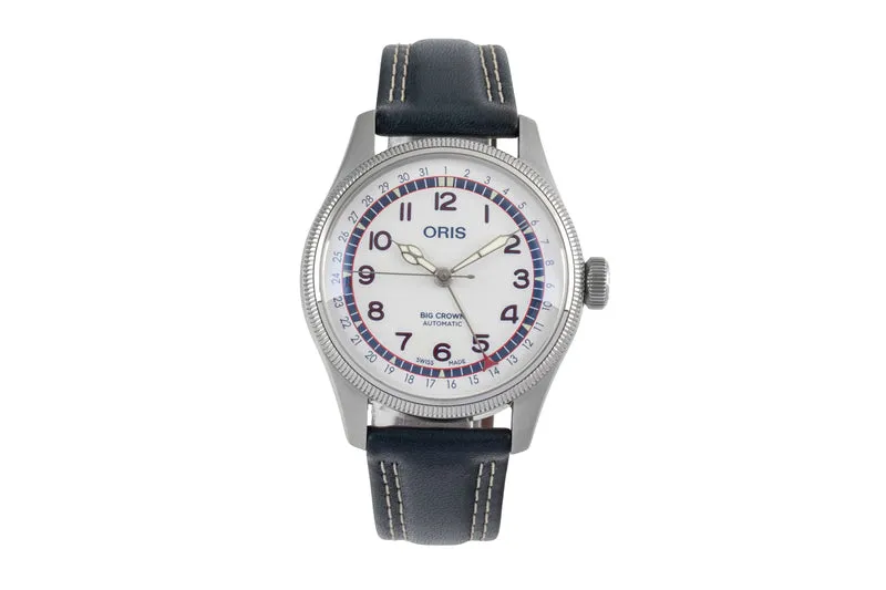 Oris Big Crown steel automatic men's watch 01 754 7785 4081-Set LP: 2400EUR Limited [2603569]