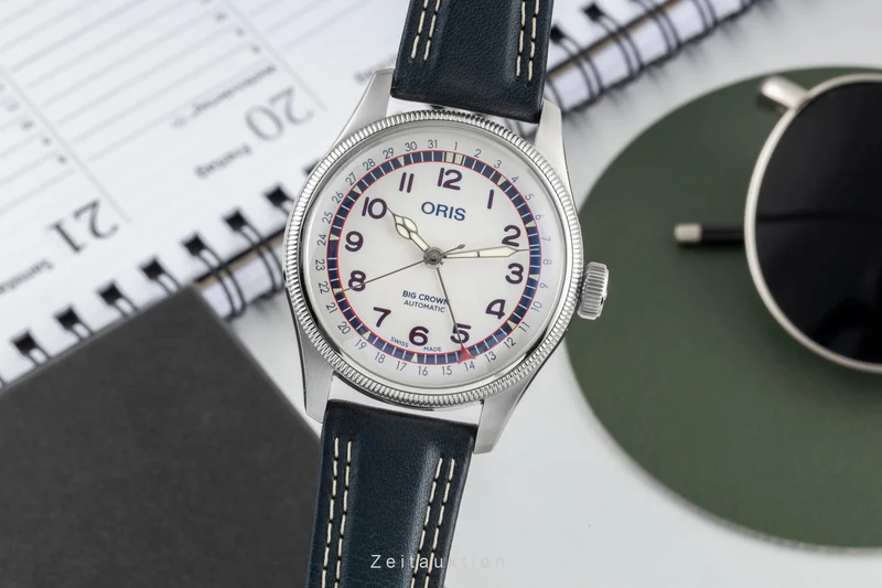 Oris Big Crown steel automatic men's watch 01 754 7785 4081-Set LP: 2400EUR Limited [2603569]