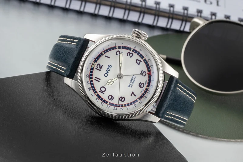 Oris Big Crown steel automatic men's watch 01 754 7785 4081-Set LP: 2400EUR Limited [2603569]