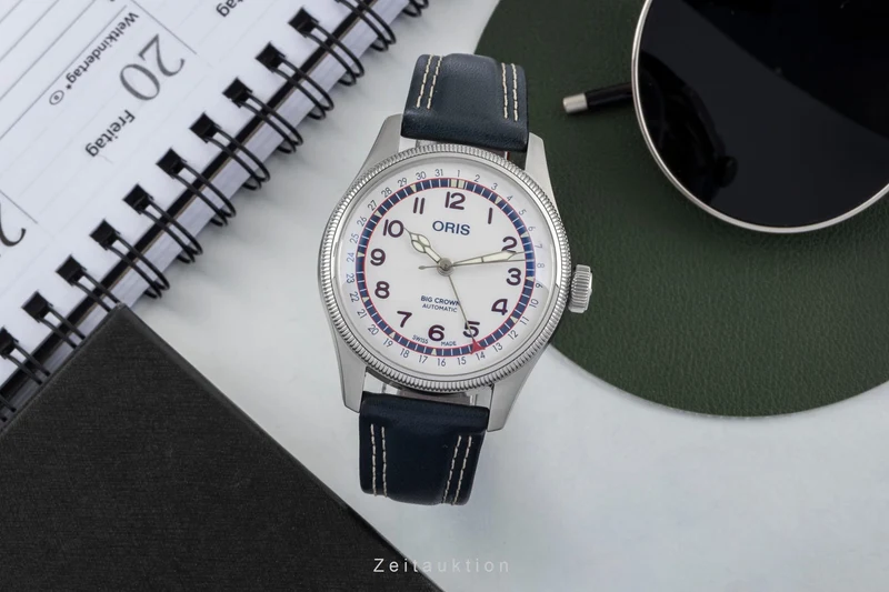 Oris Big Crown steel automatic men's watch 01 754 7785 4081-Set LP: 2400EUR Limited [2603569]