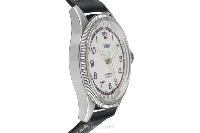 Oris Big Crown steel automatic men's watch 01 754 7785 4081-Set LP: 2400EUR Limited [2603569]
