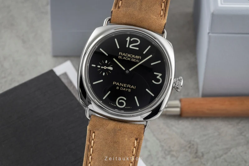 Panerai Black Seal steel manual winding men's watch PAM00609 [2604117]