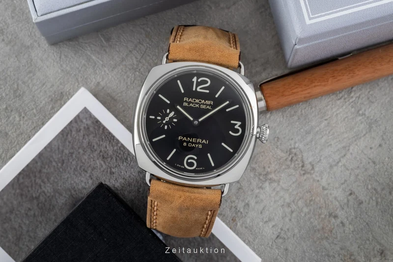 Panerai Black Seal steel manual winding men's watch PAM00609 [2604117]