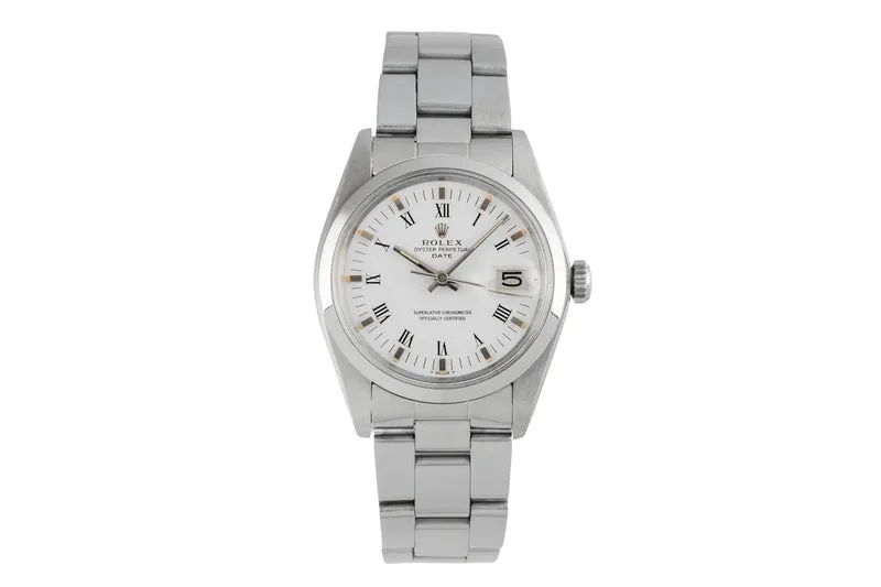 Rolex Date steel automatic men's watch 1500 [2603571]