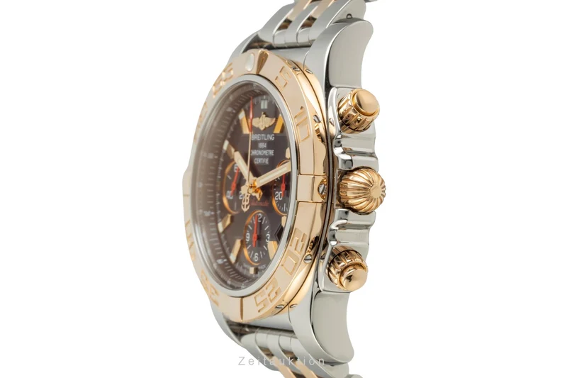Breitling Chronomat 44 chronograph steel / gold automatic men's watch CB01119N/BA51 Limited [2604037]
