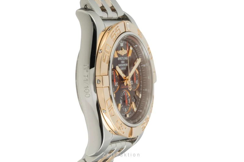 Breitling Chronomat 44 chronograph steel / gold automatic men's watch CB01119N/BA51 Limited [2604037]