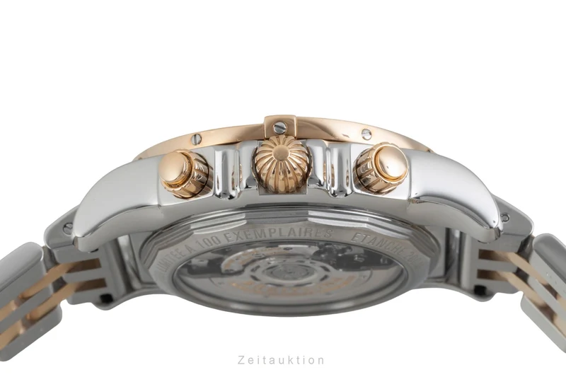 Breitling Chronomat 44 chronograph steel / gold automatic men's watch CB01119N/BA51 Limited [2604037]