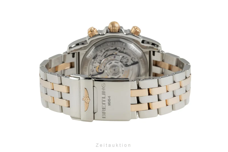 Breitling Chronomat 44 chronograph steel / gold automatic men's watch CB01119N/BA51 Limited [2604037]