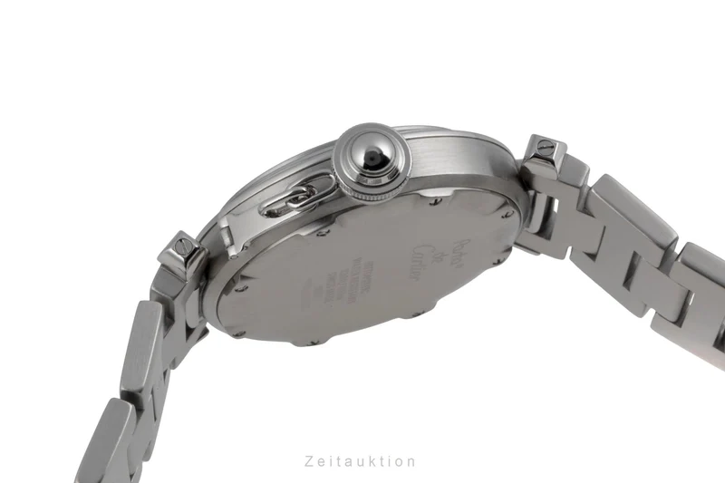 Cartier Pasha steel automatic men's watch W31015M7 [2603952]