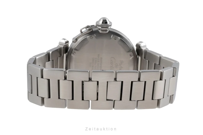 Cartier Pasha steel automatic men's watch W31015M7 [2603952]
