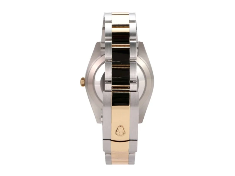 Rolex Datejust 41 Edelstahl Gelbgold 126333 Schwarz
