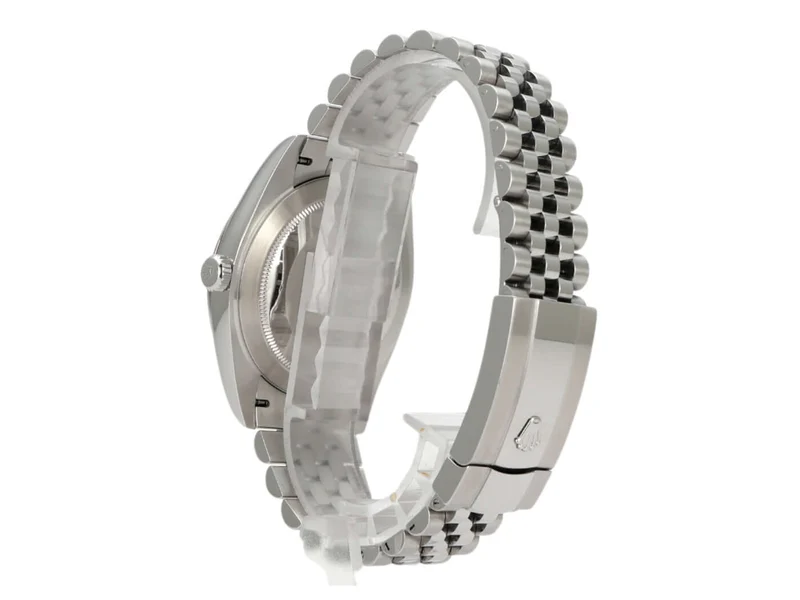 Rolex Datejust 41 Edelstahl Weißgold 126334 Weiß Jubile-Band