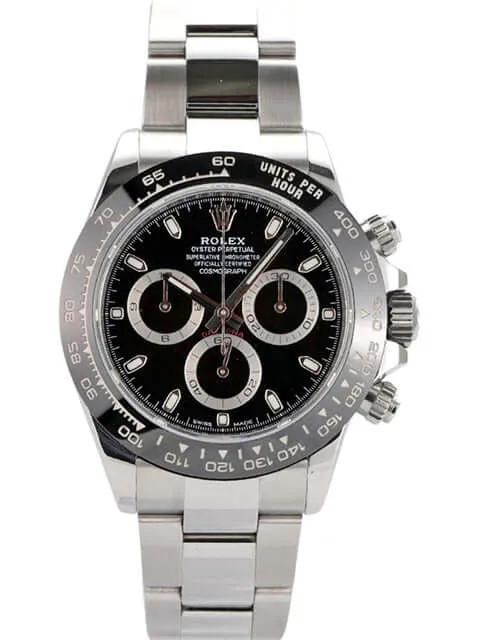 Rolex Daytona Edelstahl 116500LN Schwarz