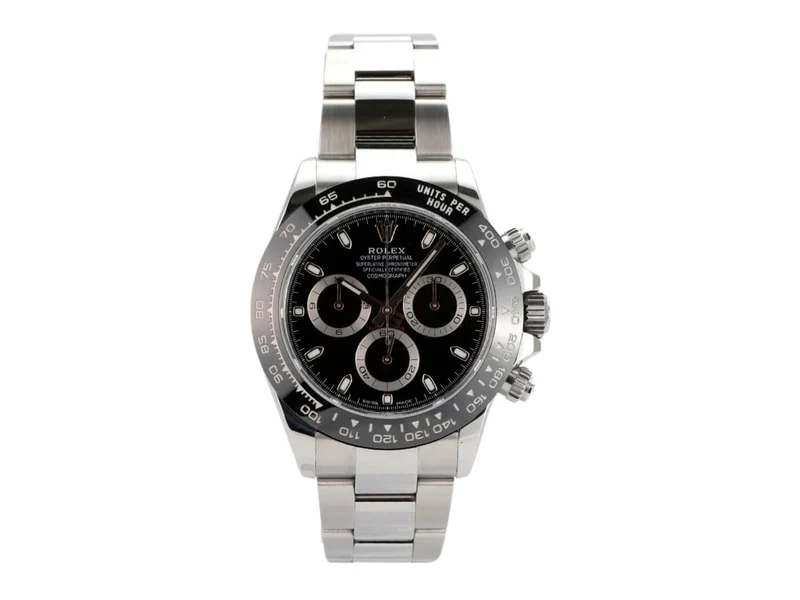 Rolex Daytona Edelstahl 116500LN Schwarz