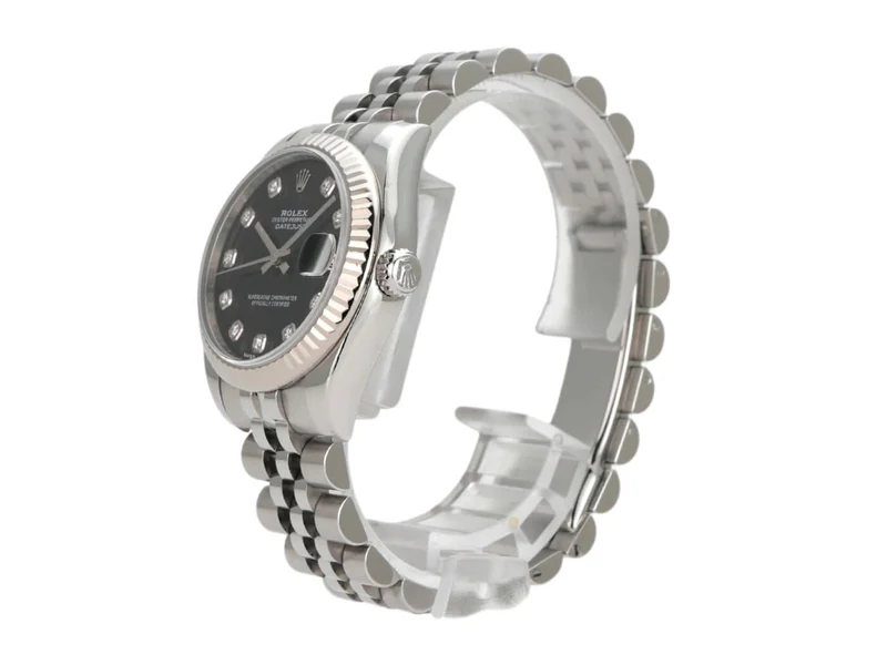 Rolex Datejust 31 178274 Schwarz DIA Jubile-Band