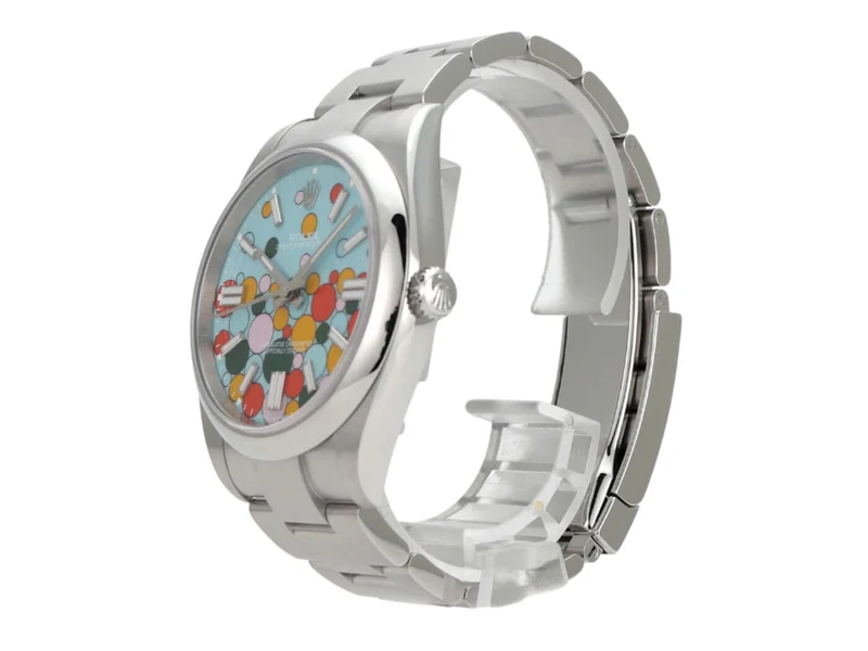 Rolex Oyster Perpetual 41 Ref. 124300 Türkisblau Celebration