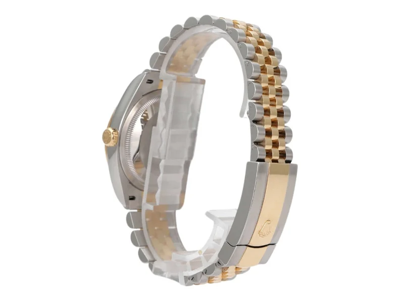 Rolex Datejust 36 Oystersteel Gelbgold 126233 Golden Riffel Jubile-Band