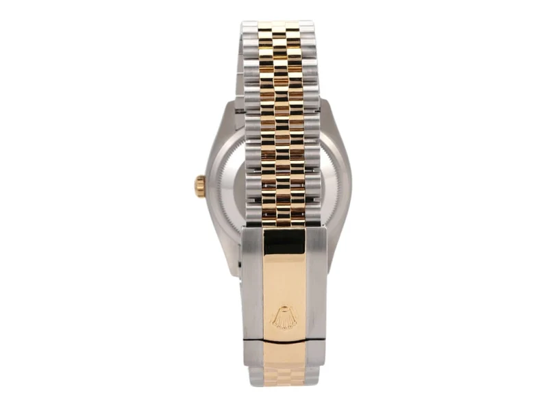 Rolex Datejust 36 Oystersteel Gelbgold 126233 Golden Riffel Jubile-Band