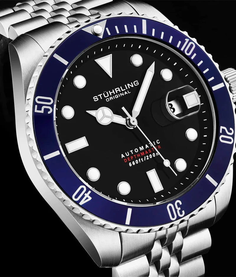 Stührling Automatic Depthmaster 4045 44mm Diver