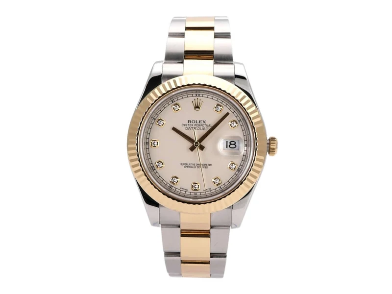 Rolex Datejust II 41 116333 Ivory Diamant